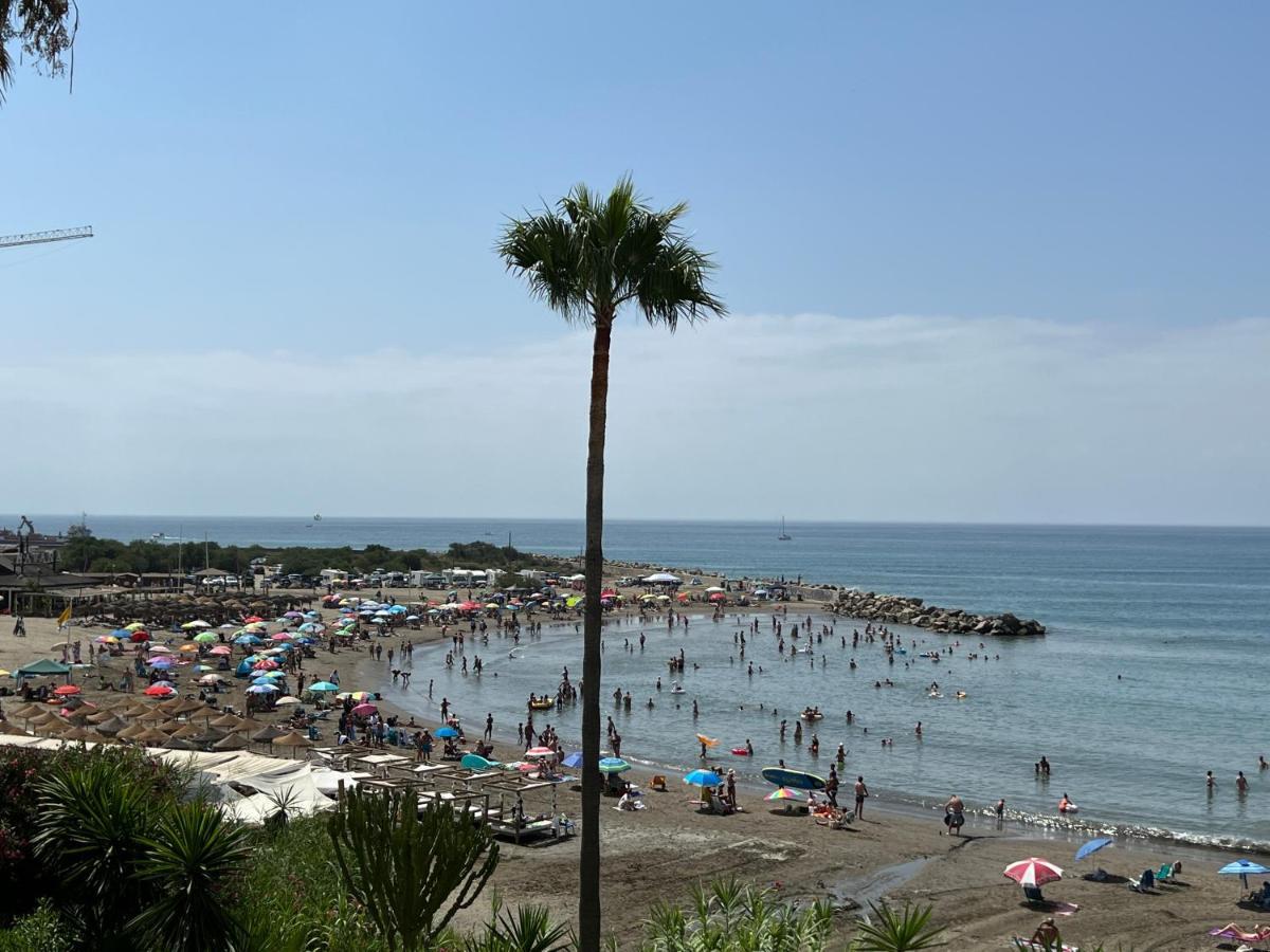 Playa Cristo Amazing Beach Terrace Appartment Estepona Exterior foto
